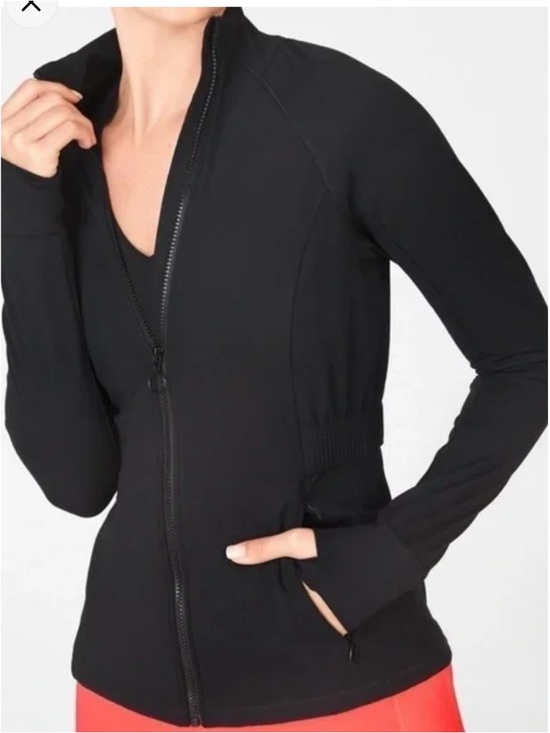 Fabletics Jackets & Blazers - Fabletics Black Trinity Performance Jacket Black Size Large